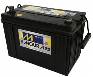 Bateria Moura 100Ah LOG Diesel M100HE Original de Montadora