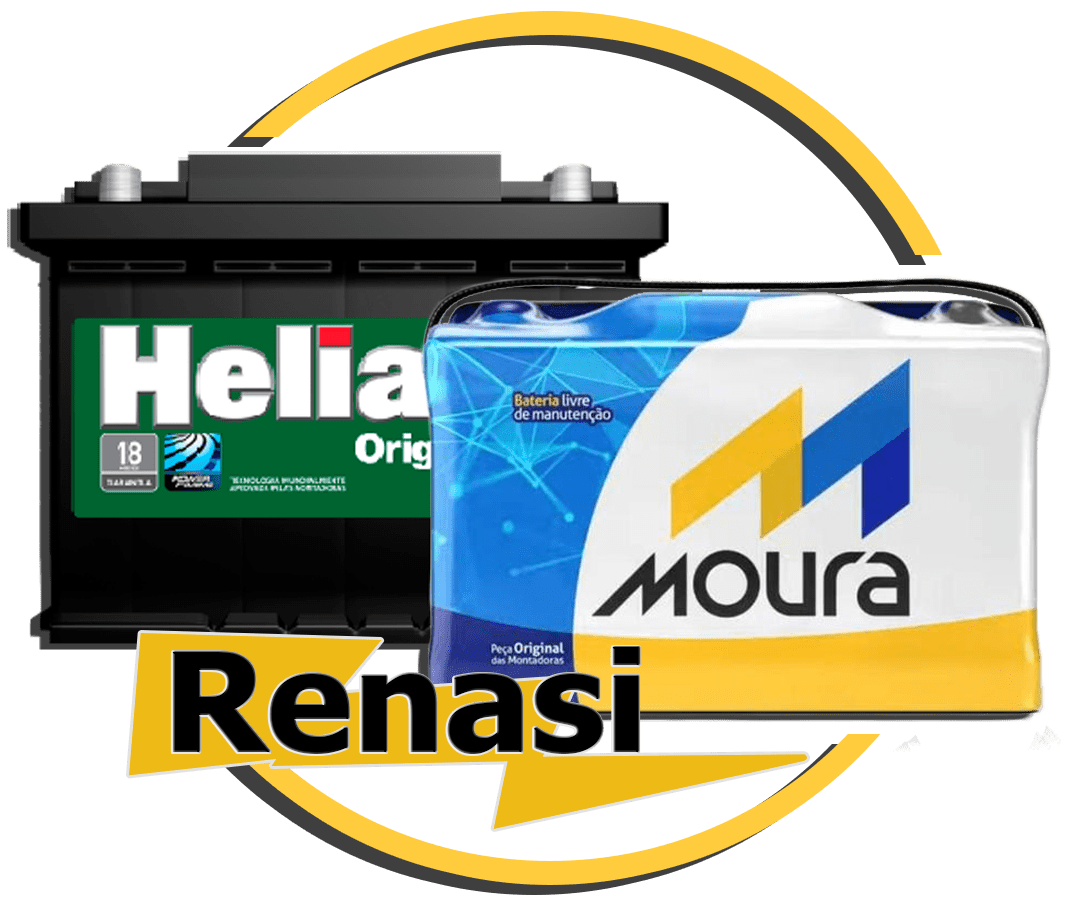 Baterias Moura e Heliar em São Paulo