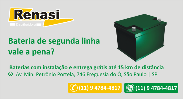 bateria segunda linha vale