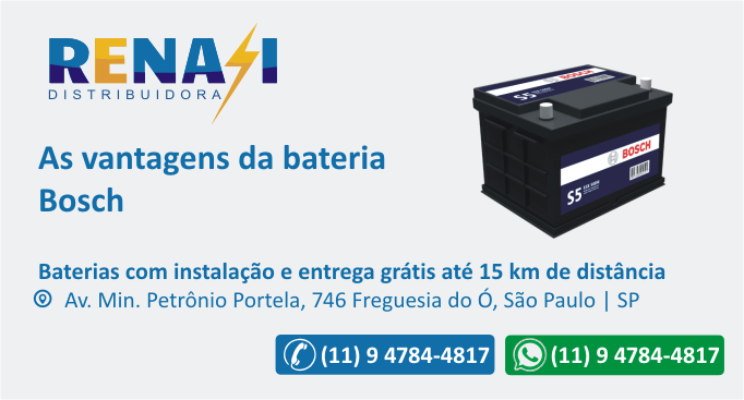 As vantagens da bateria Bosch