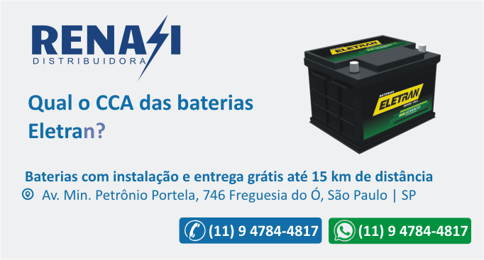 CCA das baterias Eletran 60A