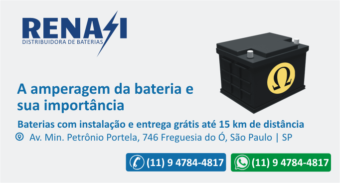 A amperagem da bateria e sua importancia