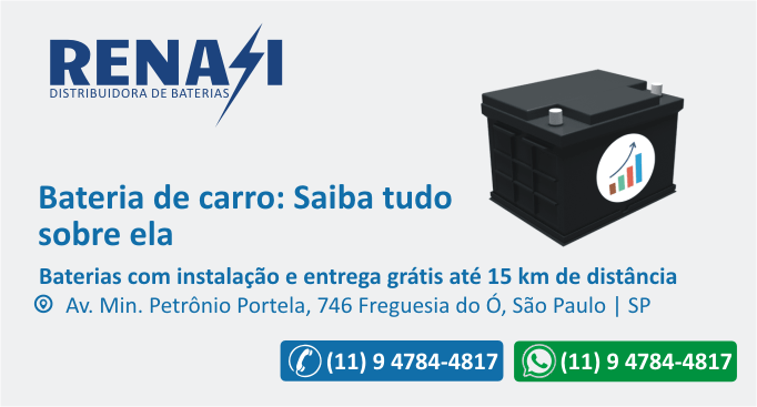 Bateria de carro saiba tudo sobre ela